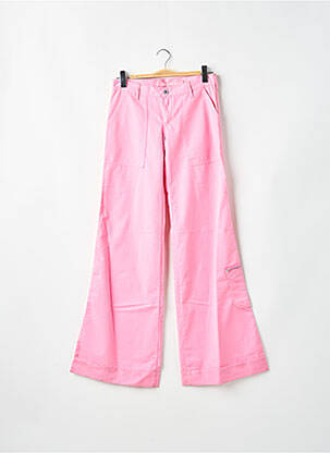 Pantalon evazat roz LA BRIGADA INTERNACIONAL femeie