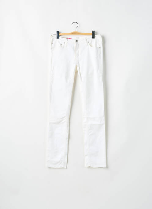 Pantalon slim alb CIMARRON femeie