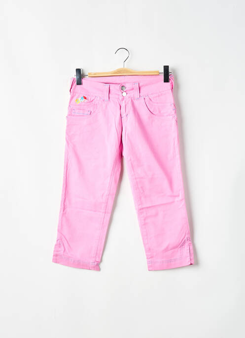 Pantalon trei sferturi roz CIMARRON femeie