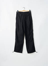 Pantalon drept țesătură poplin mărime normală negru LADY SOUL femme