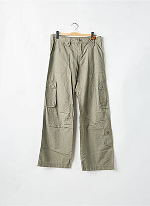 Pantalon cargo croială dreaptă mărime normală verde TEDDY SMITH femeie