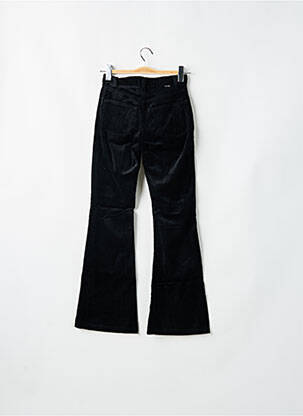 Pantalon evazat elasticitate talie înaltă negru TEDDY SMITH femeie