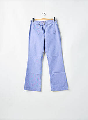 Pantalon drept albastru TEDDY SMITH femeie