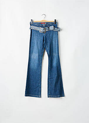 Blugi cu croială evazată albastru TEDDY SMITH femeie