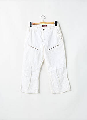 Pantalon drept alb TEDDY SMITH femeie