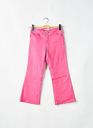 Blugi cu croială dreaptă roz TEDDY SMITH femeie