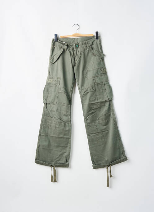 Pantalon cargo verde LOIS femeie
