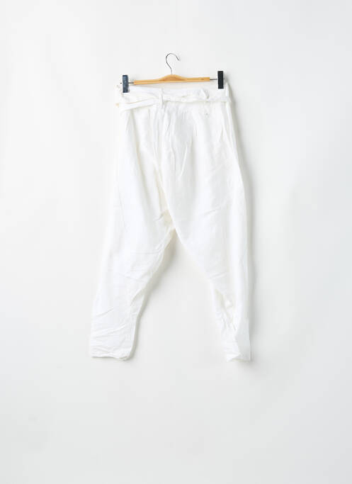 Pantalon drept alb SESSUN femeie