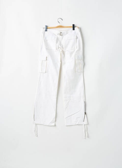 Pantalon cargo alb TEDDY SMITH femeie