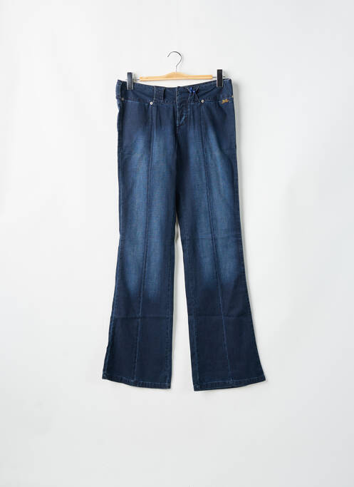 Blugi cu croială evazată albastru TEDDY SMITH femeie