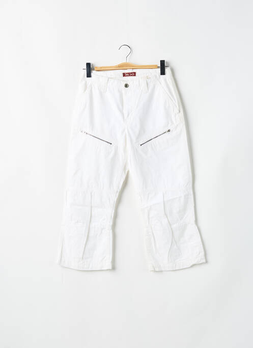 Pantalon drept alb TEDDY SMITH femeie