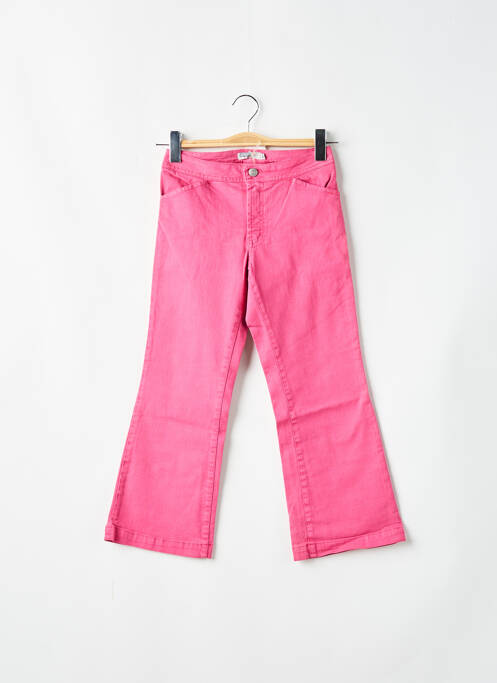 Blugi cu croială dreaptă roz TEDDY SMITH femeie