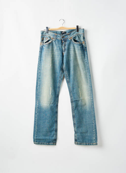 Blugi cu croială slim țesătură brută mărime normală albastru VSCT femme