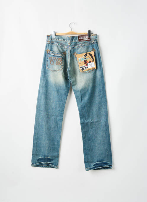 Blugi cu croială slim țesătură brută mărime normală albastru VSCT femme