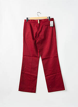 Pantalon chino țesătură poplin mărime normală roșu FREEMAN T.PORTER bărbat