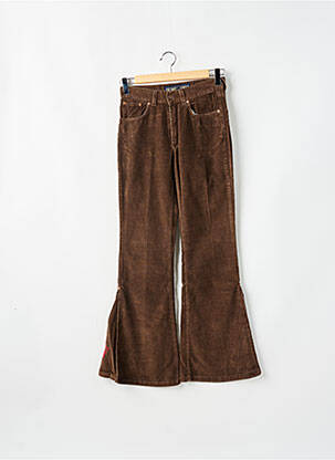 Pantalon evazat maro FREEMAN T.PORTER femeie