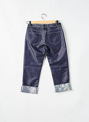 Pantalon trei sferturi elasticitate talie joasă albastru FREEMAN T.PORTER femeie