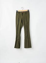 Pantalon evazat elasticitate talie înaltă verde MISS SIXTY femme