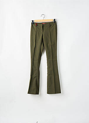 Pantalon evazat verde MISS SIXTY femeie