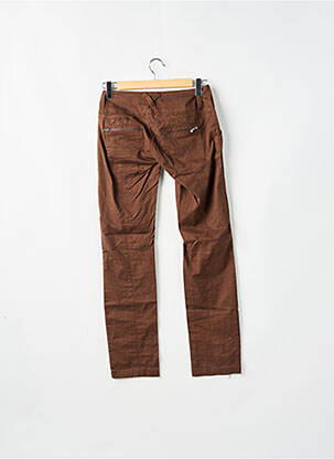 Pantalon slim talie joasă talie joasă maro ONLY femeie