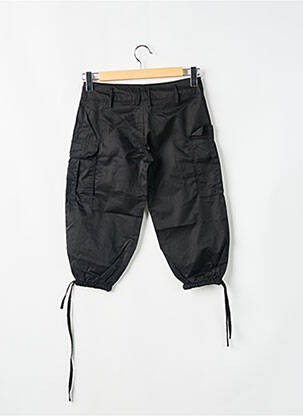 Pantalon trei sferturi talie joasă talie joasă negru PHARD femeie
