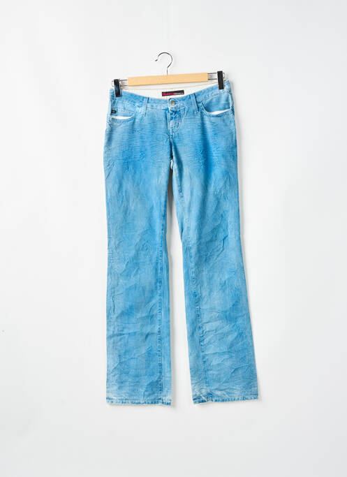 Blugi cu croială evazată albastru MISS SIXTY femeie