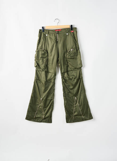 Pantalon evazat verde MISS SIXTY femeie