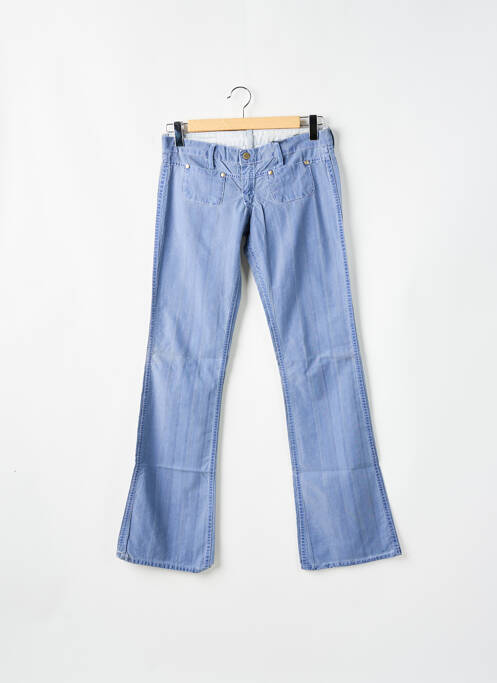 Pantalon drept albastru MELTIN'POT femeie