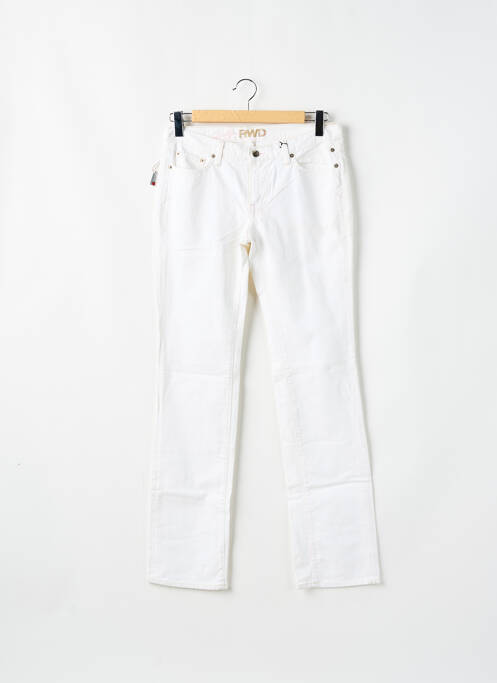 Blugi cu croială slim alb REDWOOD femeie