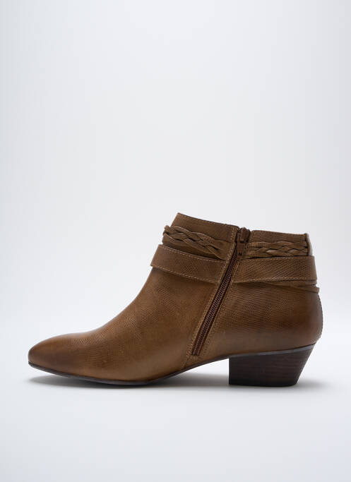 Botine/Ghete maro KICKERS femeie