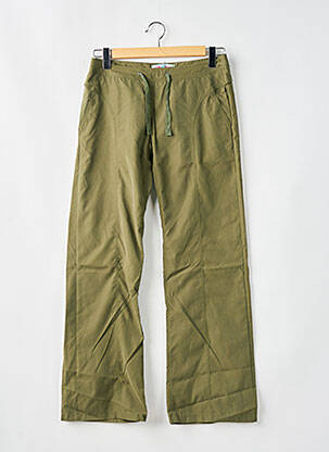 Pantalon evazat talie joasă talie joasă verde BLEND SHE femeie