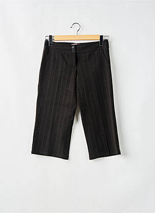 Pantalon trei sferturi croială dreaptă talie joasă negru BLEND SHE femeie