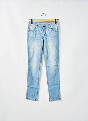 Blugi cu croială slim albastru CHEAP MONDAY femeie