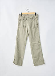 Pantalon drept elasticitate mărime normală verde CIMARRON femeie