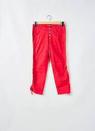 Pantalon 7/8 elasticitate mărime normală roșu CIMARRON femeie