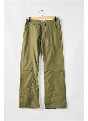 Pantalon evazat talie joasă talie joasă verde BLEND SHE femeie