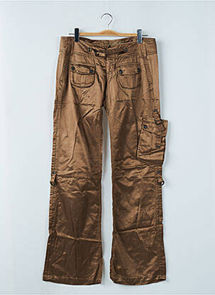 Pantalon drept auriu FREEMAN T.PORTER femeie