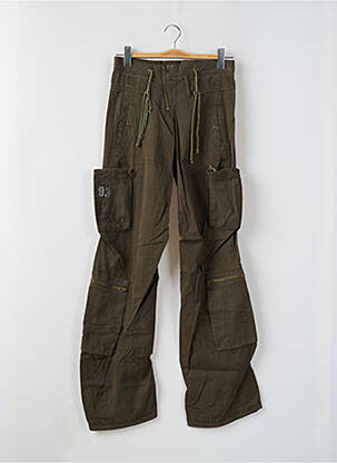 Pantalon cargo croială dreaptă verde FREEMAN T.PORTER femeie