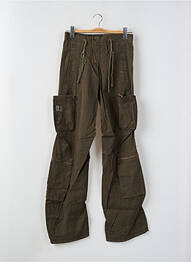 Pantalon cargo croială dreaptă verde FREEMAN T.PORTER femeie
