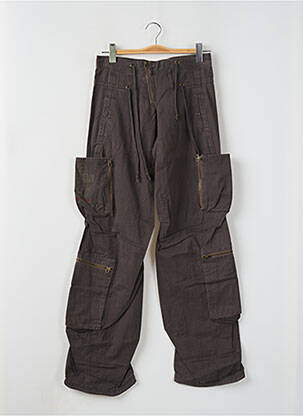 Pantalon cargo croială dreaptă gri FREEMAN T.PORTER femeie