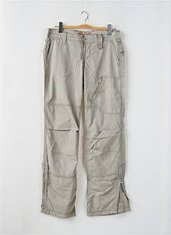 Pantalon cargo croială dreaptă verde FREEMAN T.PORTER femeie