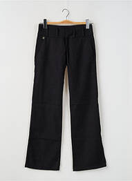 Pantalon drept închidere cu fermoar sub clapetă cu cârlig gri FREEMAN T.PORTER femme