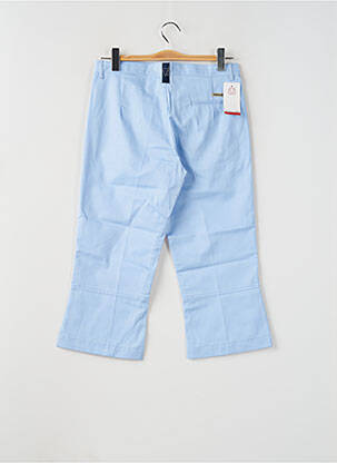 Pantalon trei sferturi croială dreaptă albastru FREEMAN T.PORTER femeie
