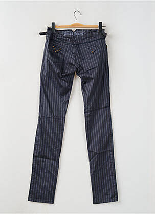 Pantalon slim buzunare albastru GUESS femeie