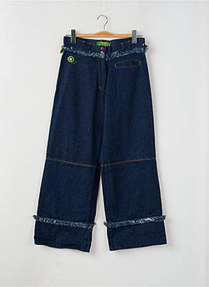 Blugi cu croială evazată albastru KANA BEACH femeie