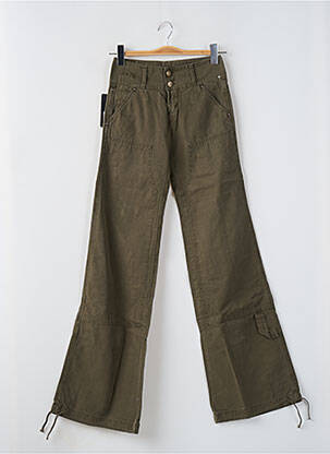 Pantalon evazat verde LOIS femeie