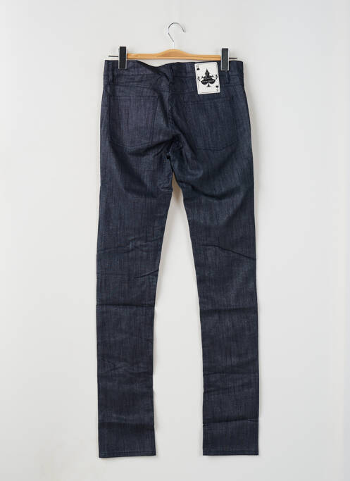 Blugi cu croială slim albastru HELLS BELLS femeie