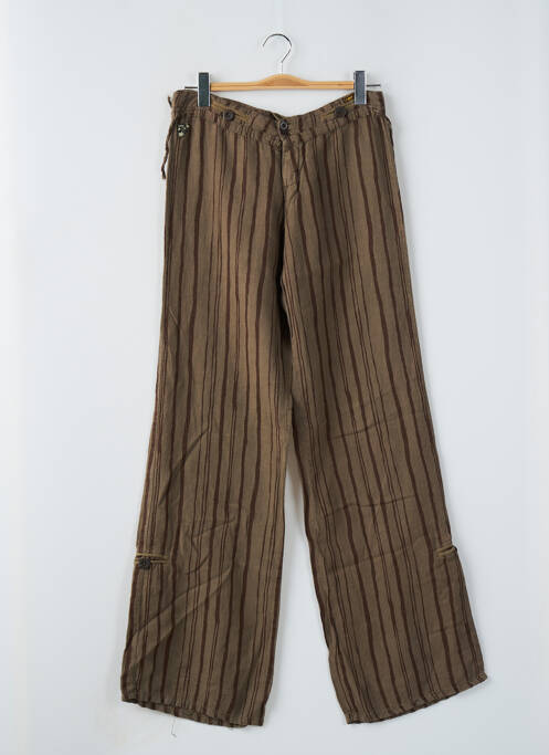 Pantalon larg verde LOIS femeie