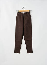 Pantalon slim buzunare talie înaltă maro LADY SPENCER' S femme