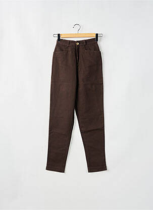 Pantalon slim maro LADY SPENCER' S femeie